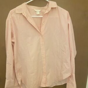 Pink h&m shirt , size 6.